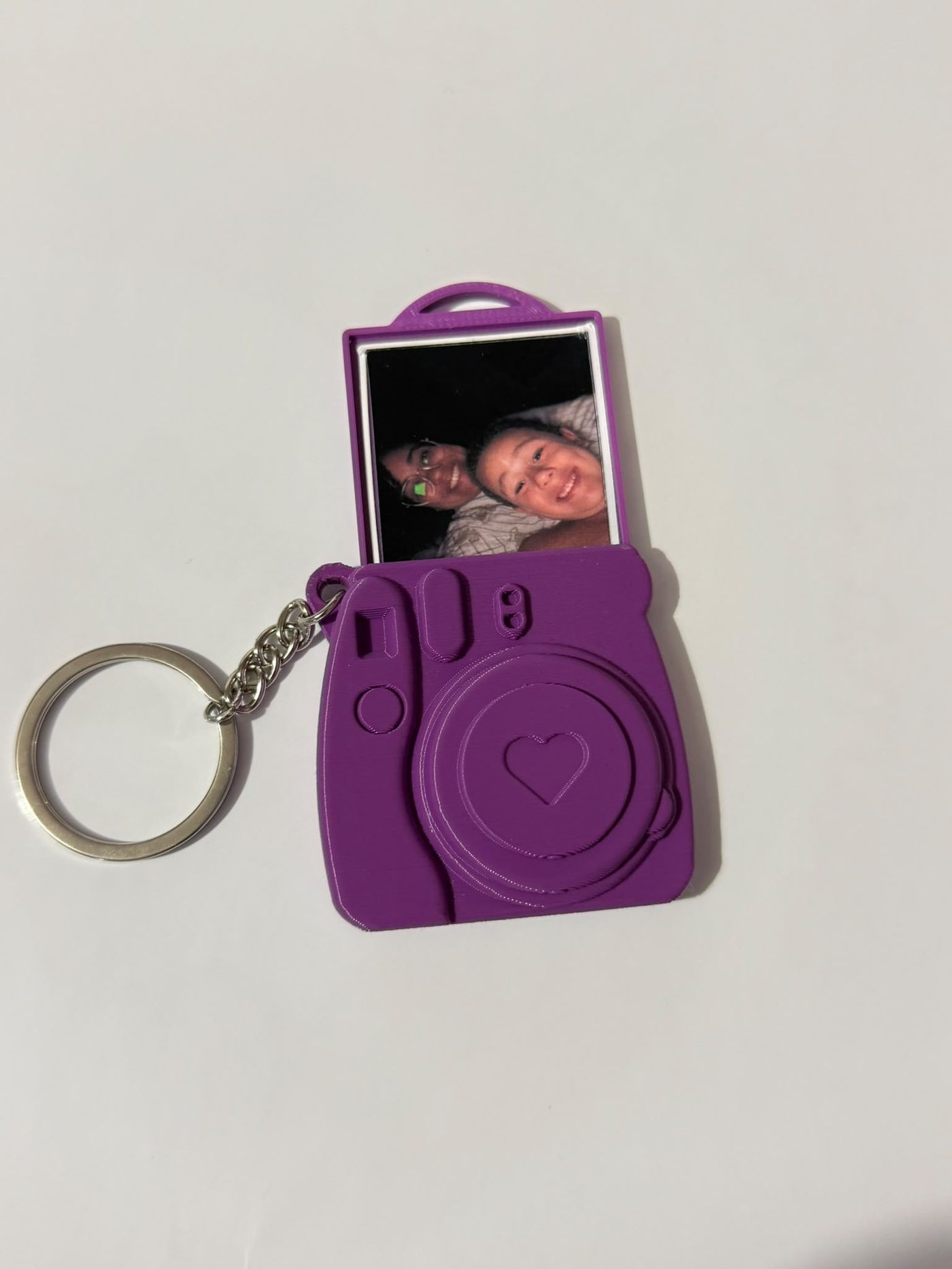 Porta-chaves câmara polaroid personalizado